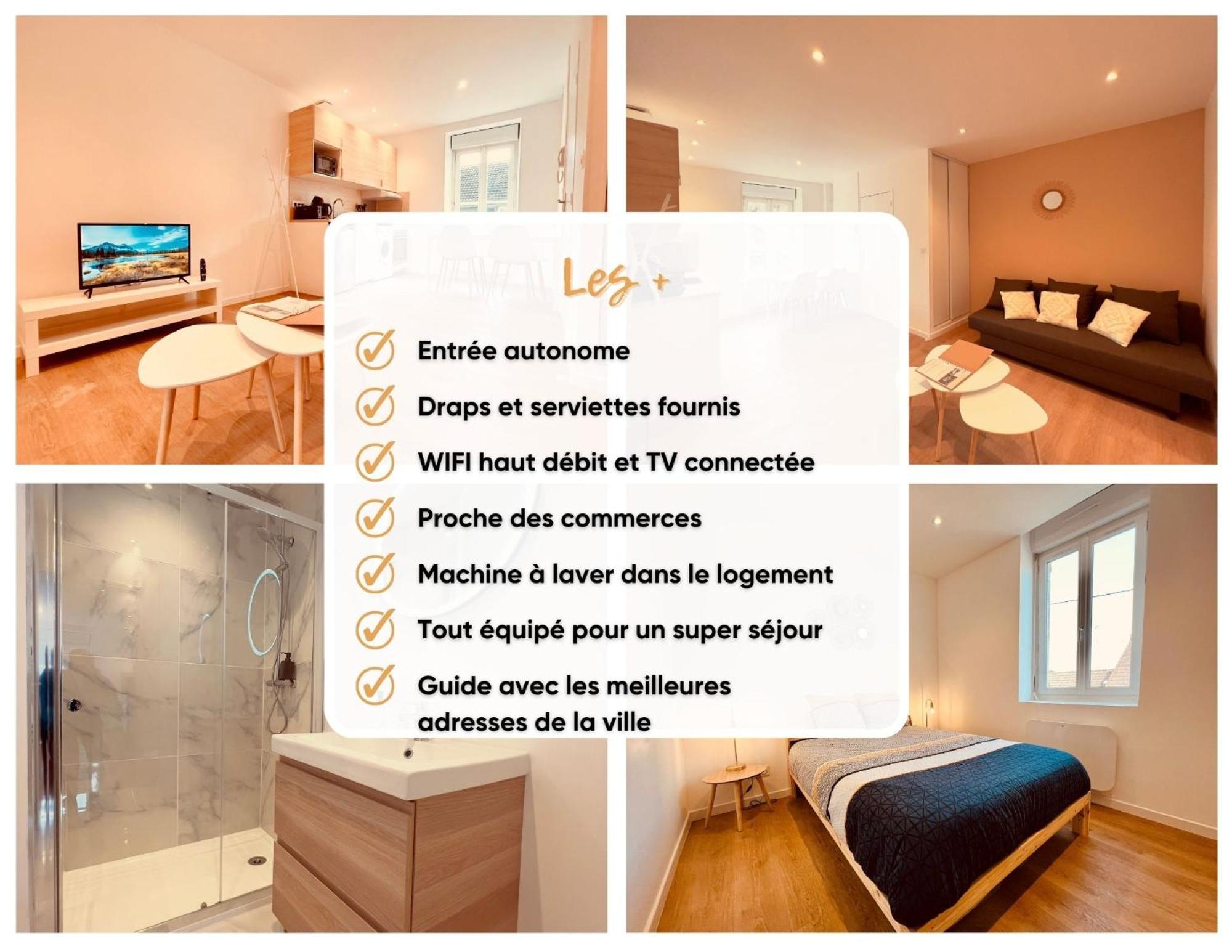 Le Baltique - Home Homy Монлюсон Экстерьер фото