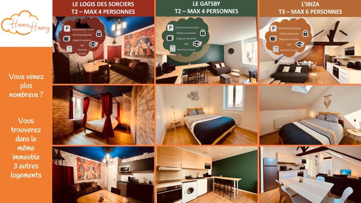 Le Baltique - Home Homy Монлюсон Экстерьер фото